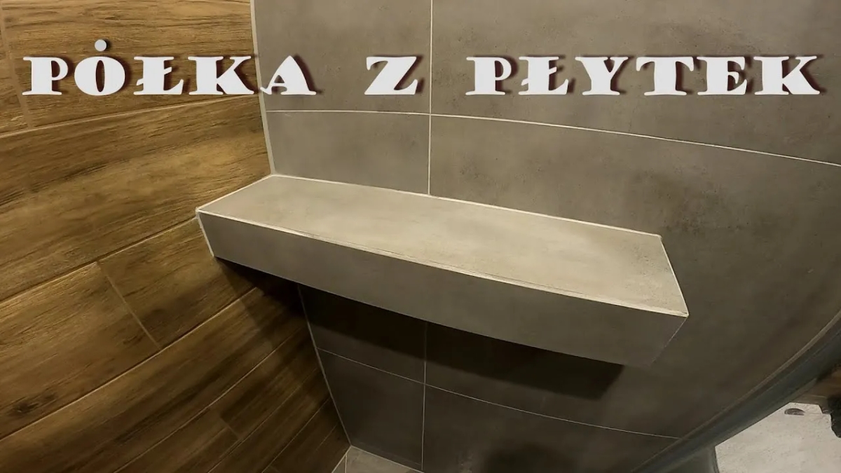 Jak zrobić półkę z glazury łazienkowej: prosty poradnik dla początkujących